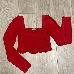 TOPSHOP squareneck shirt